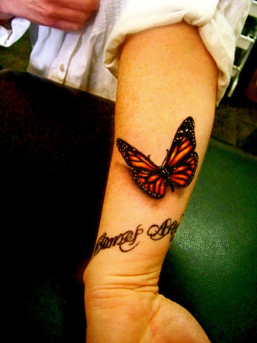 50 Amazing Butterfly Tattoo Designs – Yo Tattoo