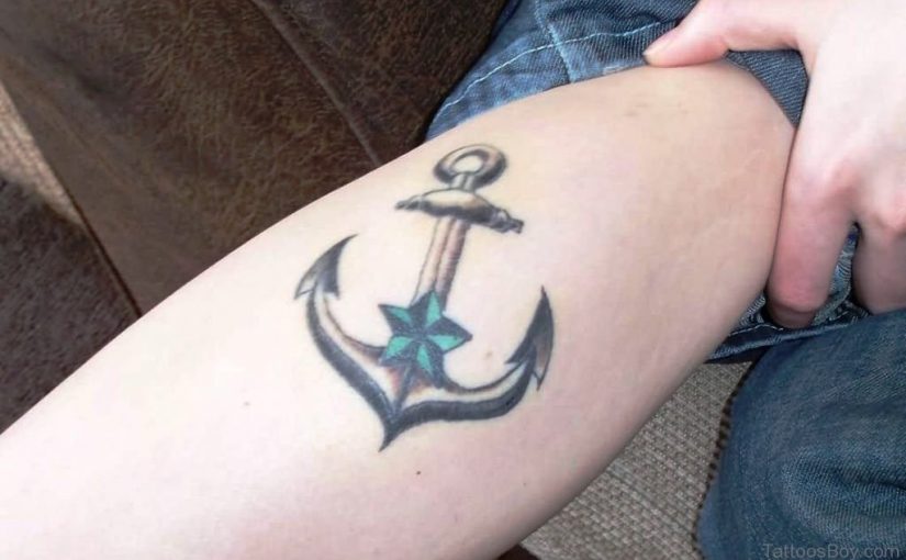 15 Ideas Of Small Anchor Tattoos