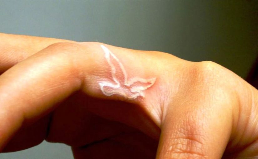 20 Ideas Of Small Tattoos With White Ink