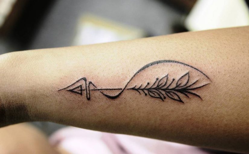 15 Ideas Of Small Arrow Tattoos