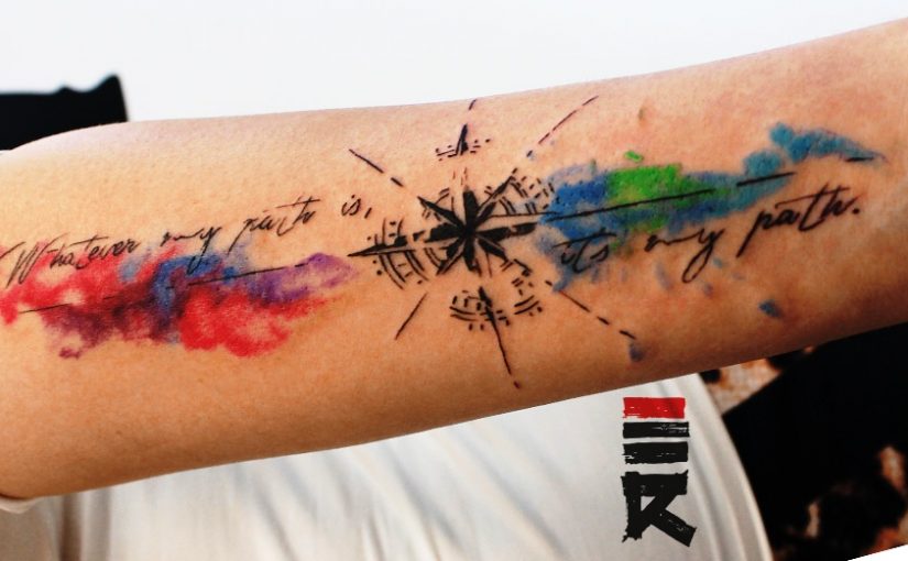 20 Designs And Ideas Of Small Compass Tattoos