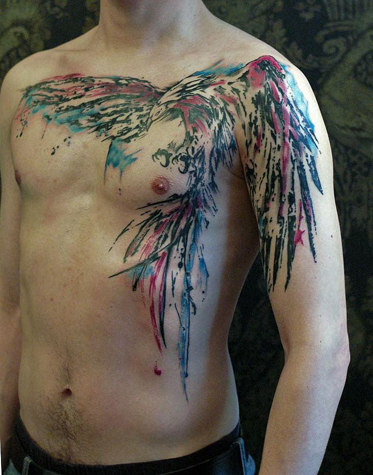 ideas about Watercolor Phoenix Tattoo – Yo Tattoo