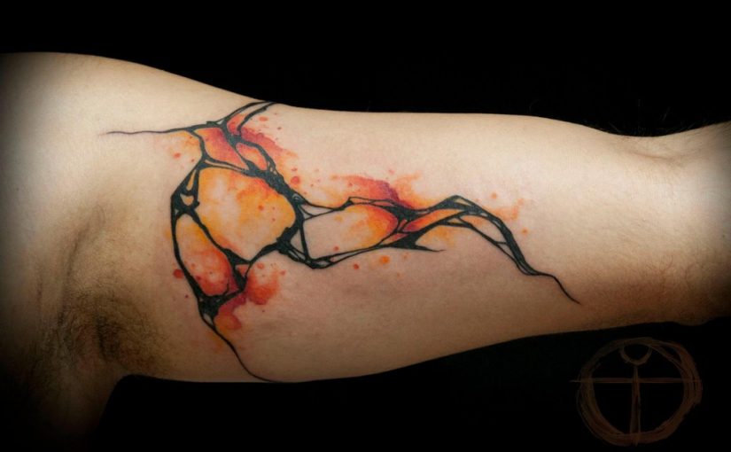 Brilliant Abstract Watercolor Tattoos