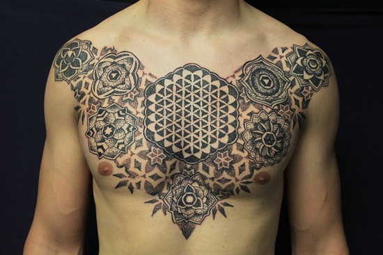 Geometric Tattoo Men Ideas