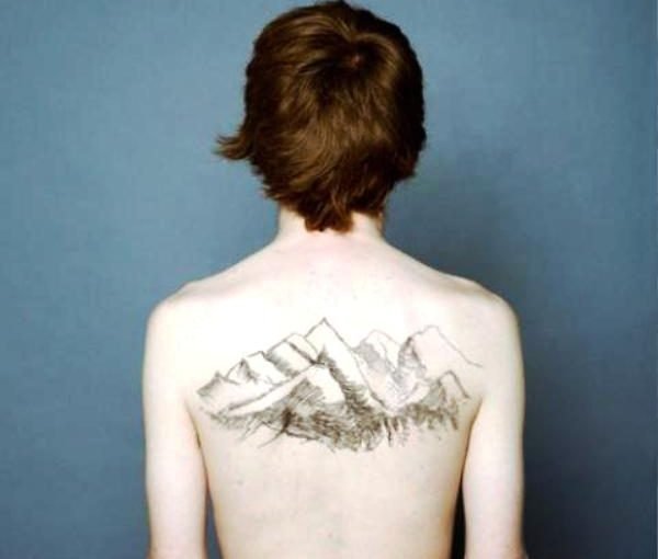 Geometric Tattoo Back Ideas