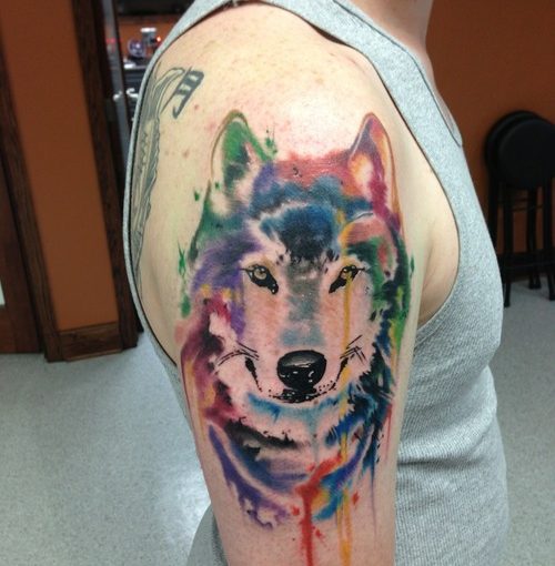 Wolf Tattoo Side Ideas