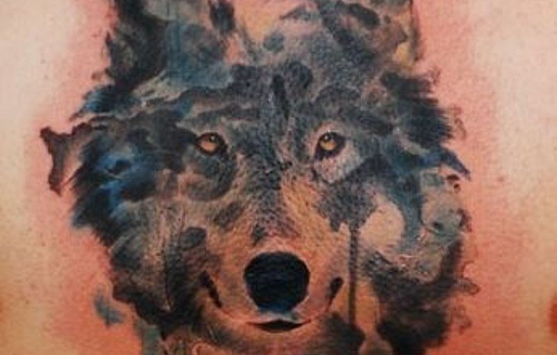 Wolf Tattoo Chest Ideas