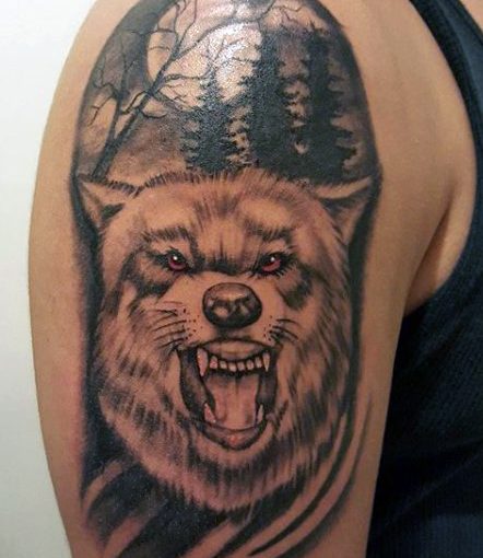 Gypsy Wolf Tattoo Ideas
