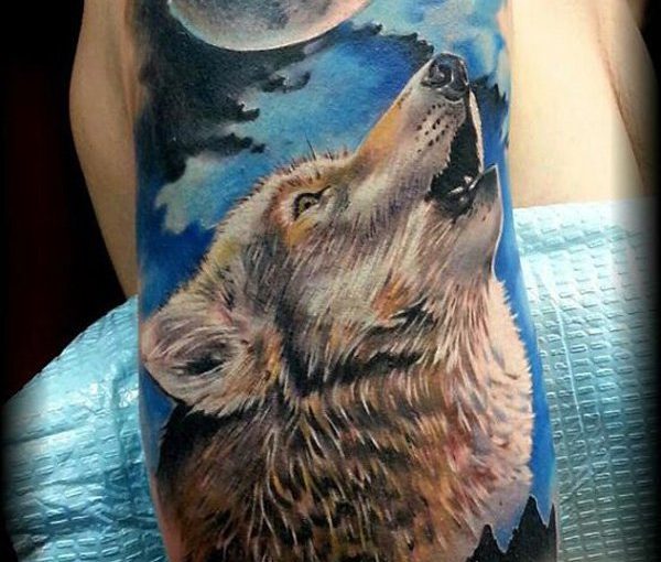 Indian Wolf Tattoo Ideas