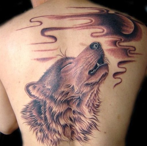 Wolf Tattoo Back Ideas