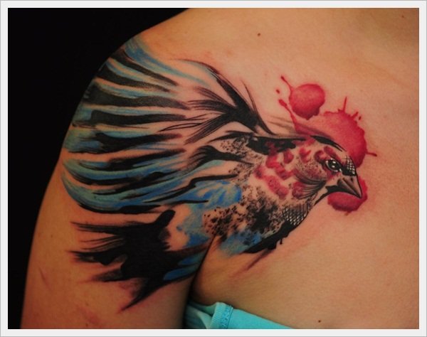 Bird Shoulder Tattoo for Women - wide 7