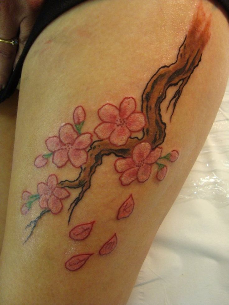 Cherry Blossom Tattoo 2016.