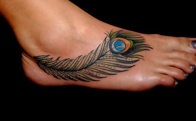 Watercolor Tattoos Foot Ideas