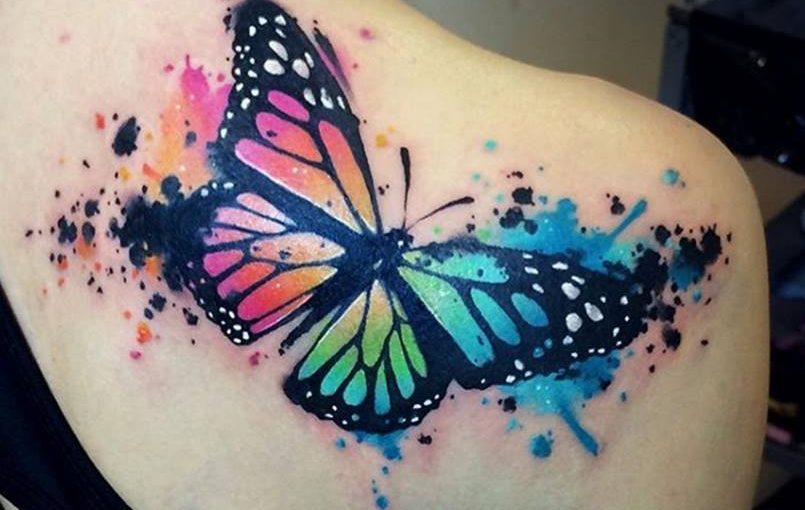 Watercolor Tattoos Butterfly Ideas