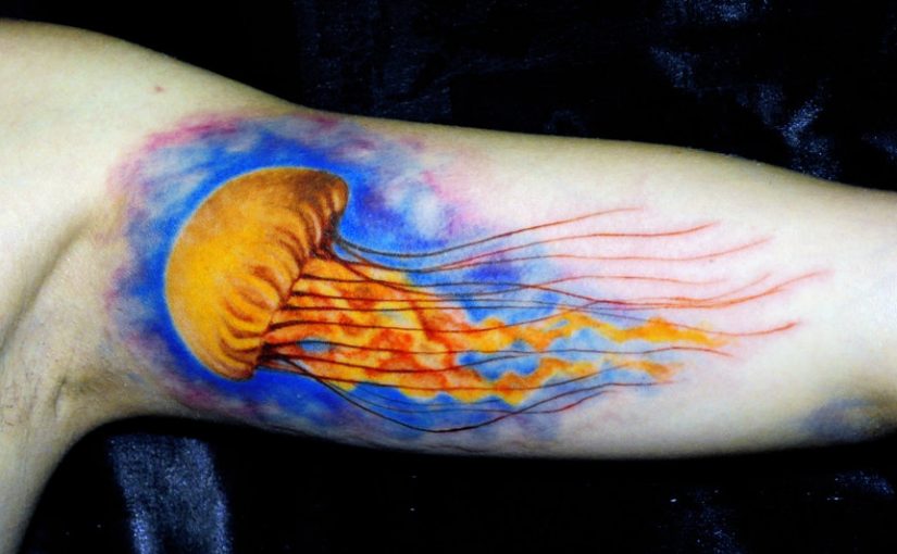 Watercolor Tattoos Jellyfish Ideas